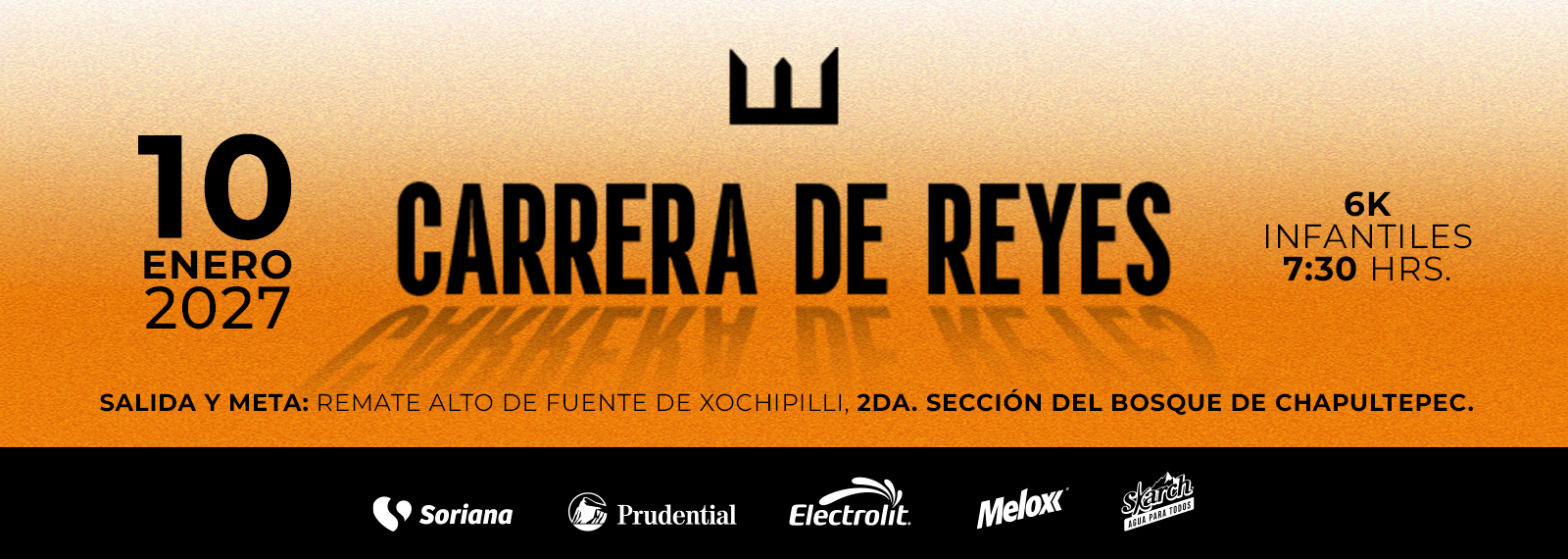 CARRERA DE REYES 2027