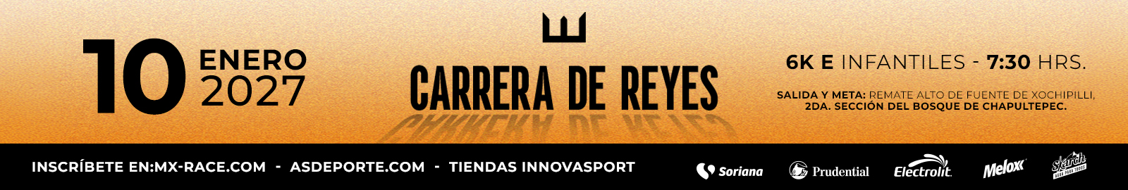 CARRERA DE REYES 2027